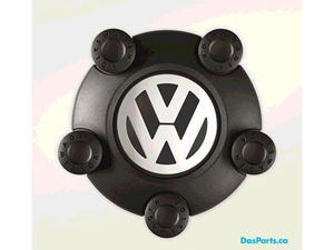 OEM 5x112 Steel Wheel Center Cap, set - 5N0 071 456 XRW